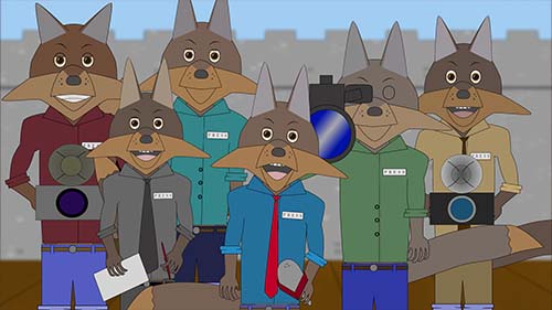 Six Fox-Animation